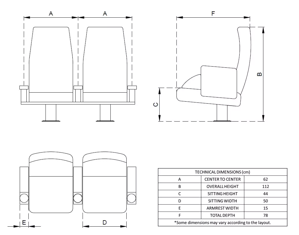 Cine Seat Boss PR Technical Image